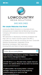 Mobile Screenshot of lowcountrymediasolutions.com
